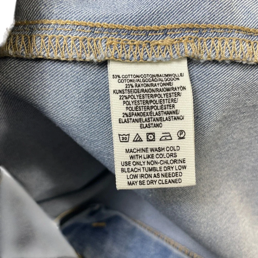 Free People We The Free29 Just Float On Jeans Cotton Blend Wide Leg Rear Pockets